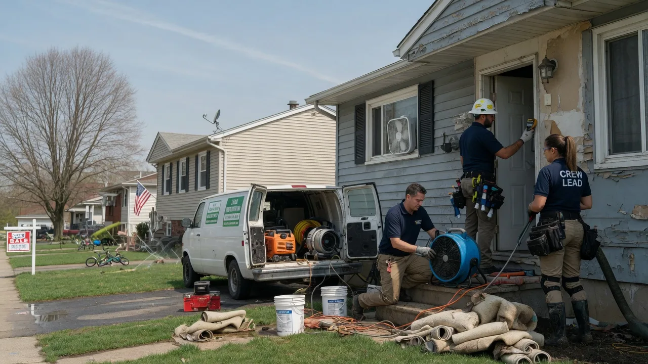 Flood Cleanup in Northfield, OH near me