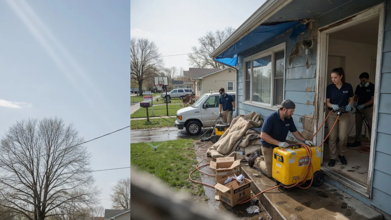 Basement Flood Cleanup in Northfield, OH near me